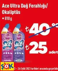 ACE ULTRA ÇAMAŞIR SUYU